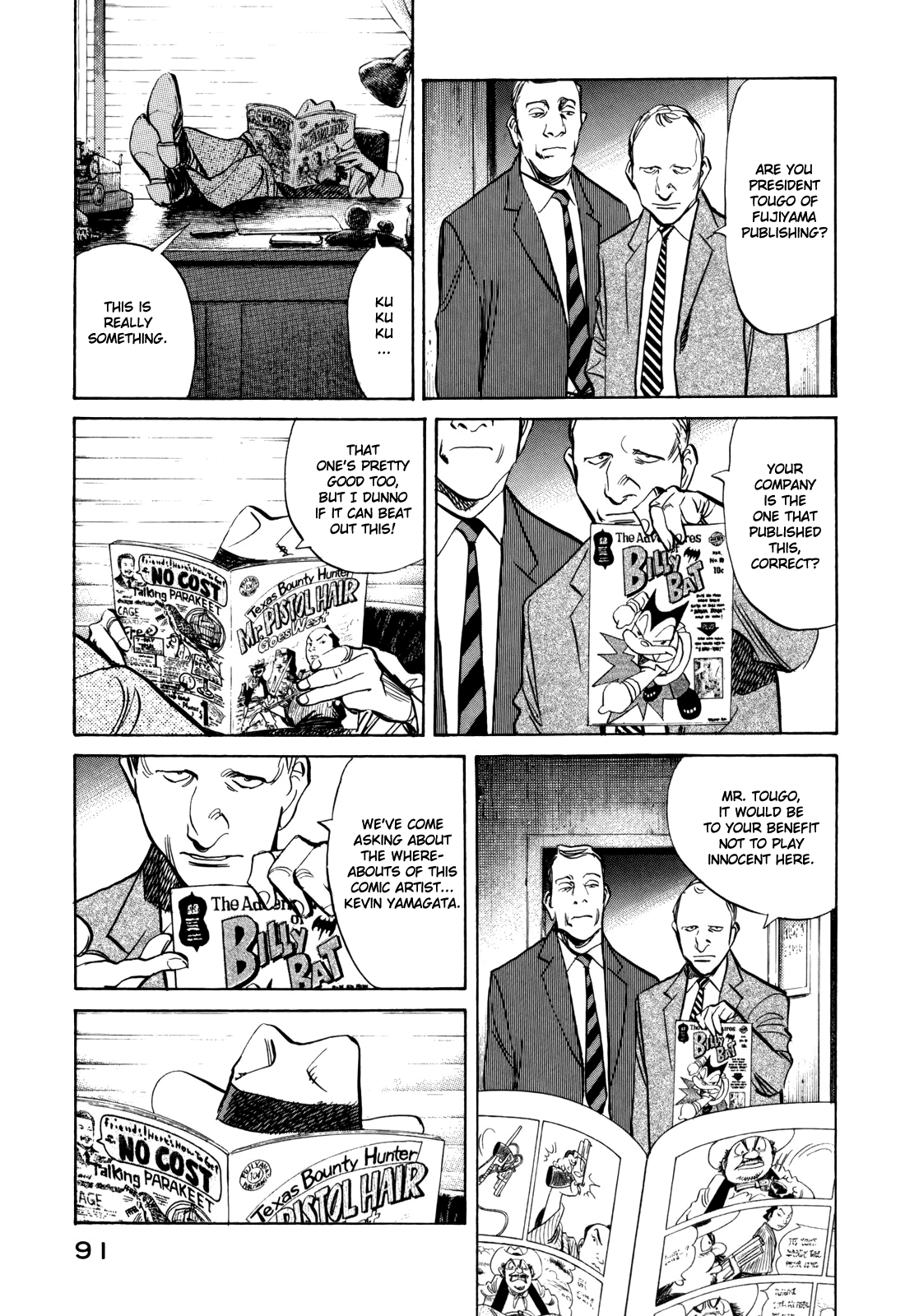 Read Billy Bat Manga Online