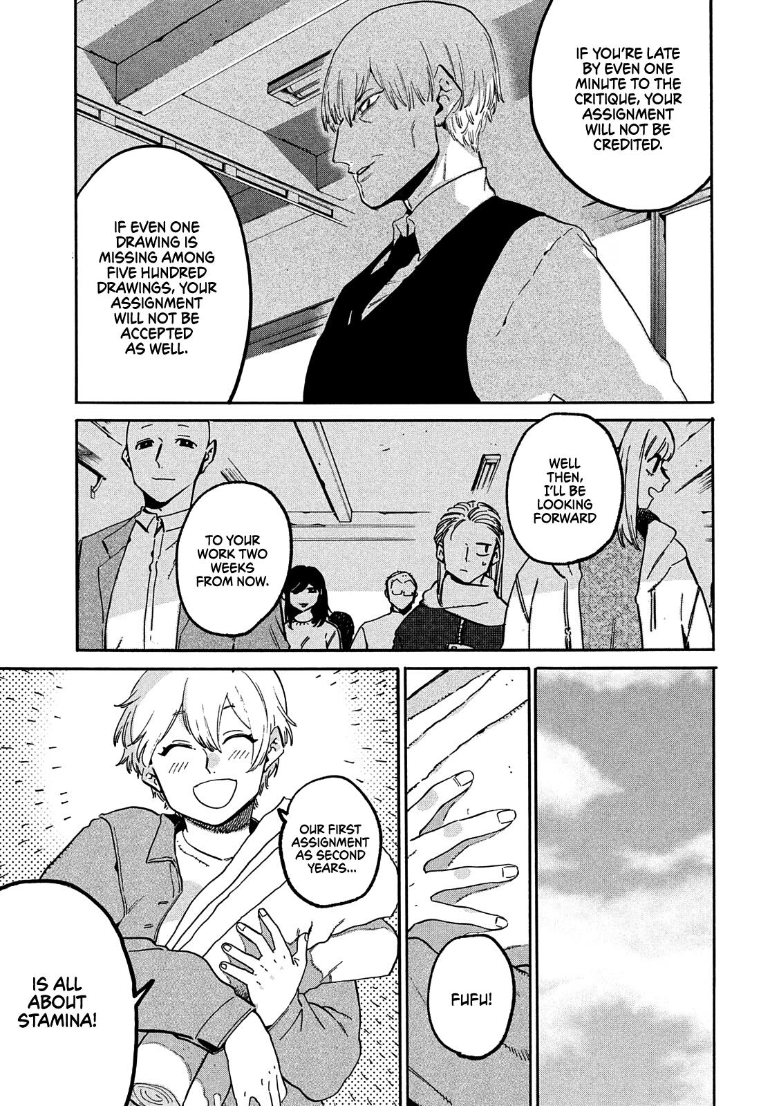 Read Blue Period Manga Online