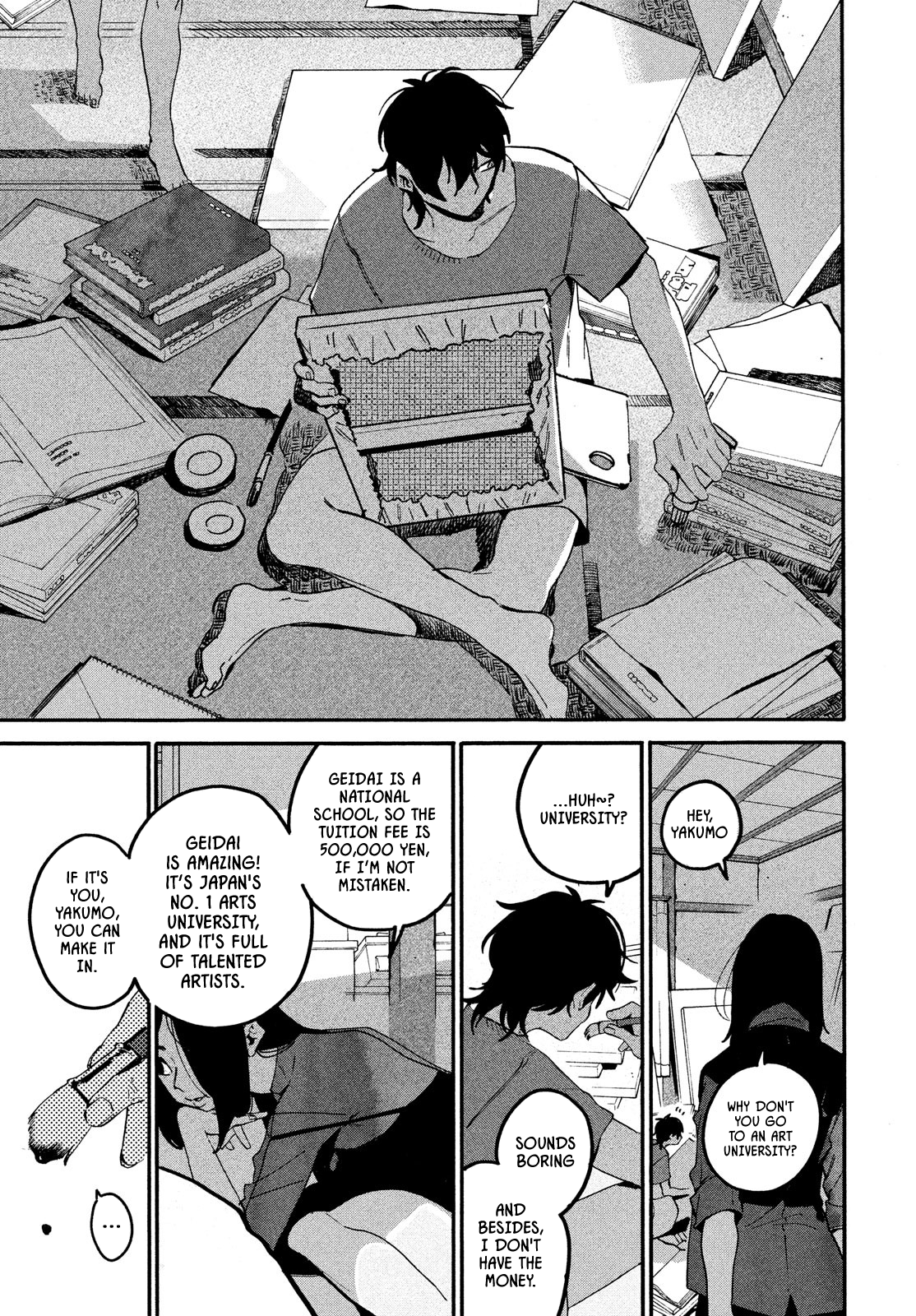 Read Blue Period Manga Online