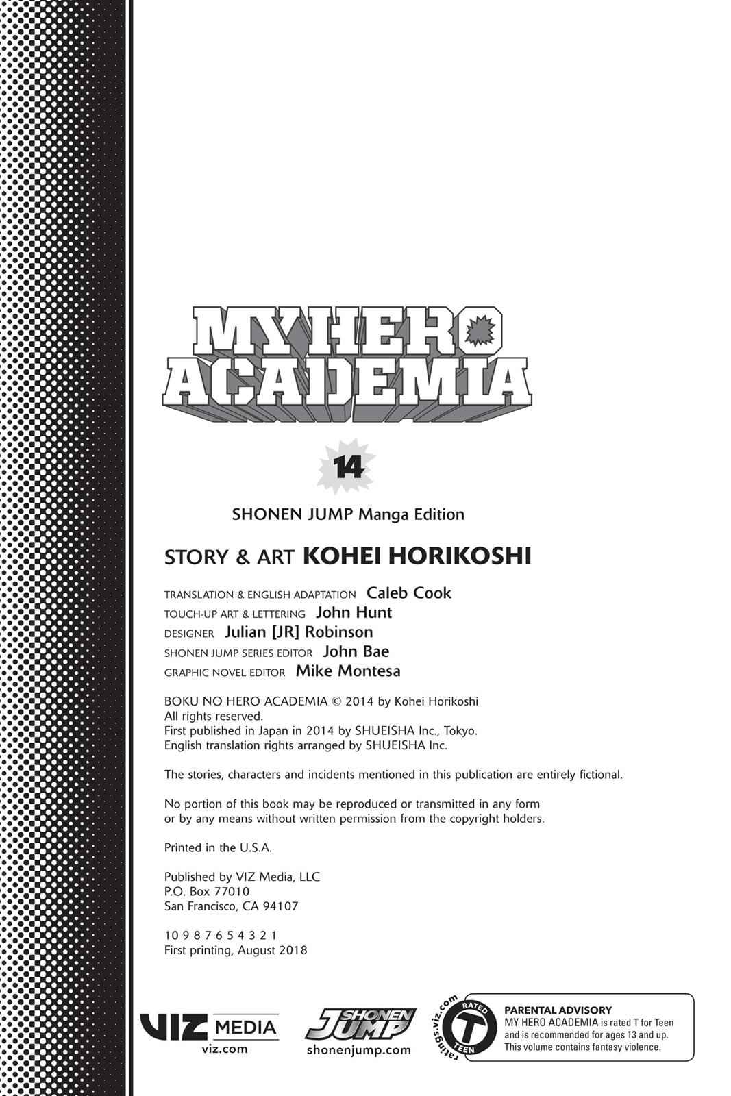 Read Boku no Hero Academia Manga Online