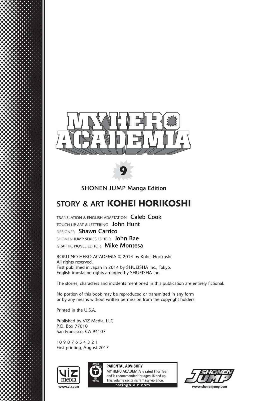 Read Boku no Hero Academia Manga Online