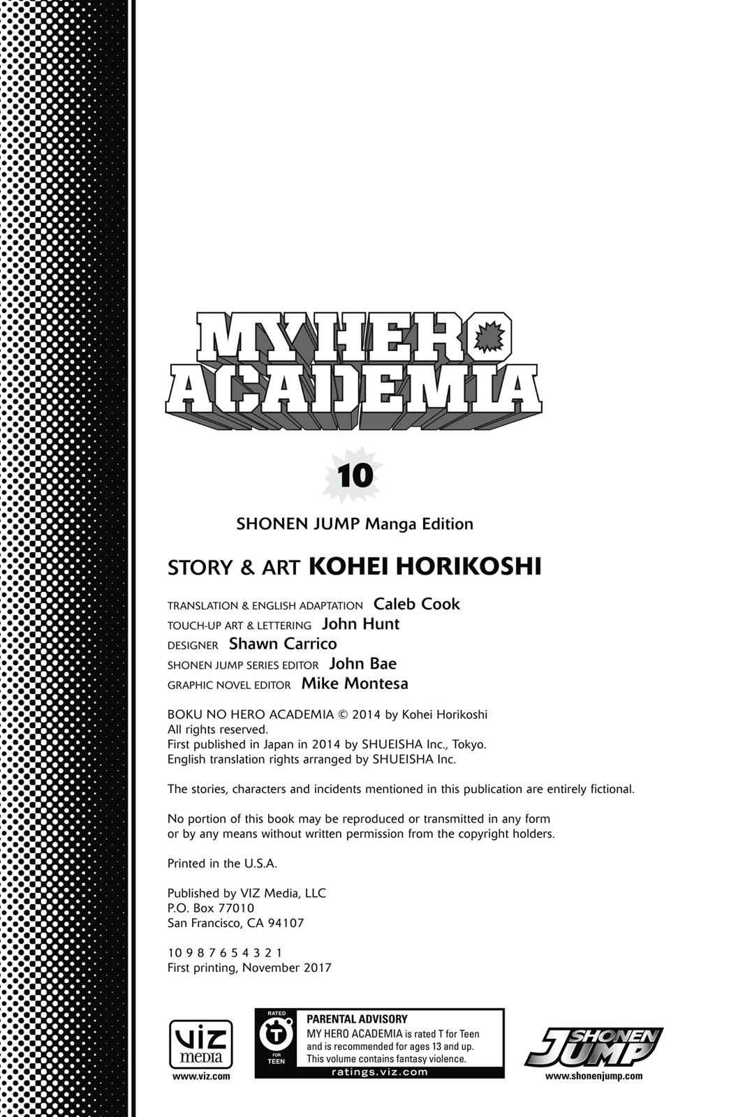 Read Boku no Hero Academia Manga Online