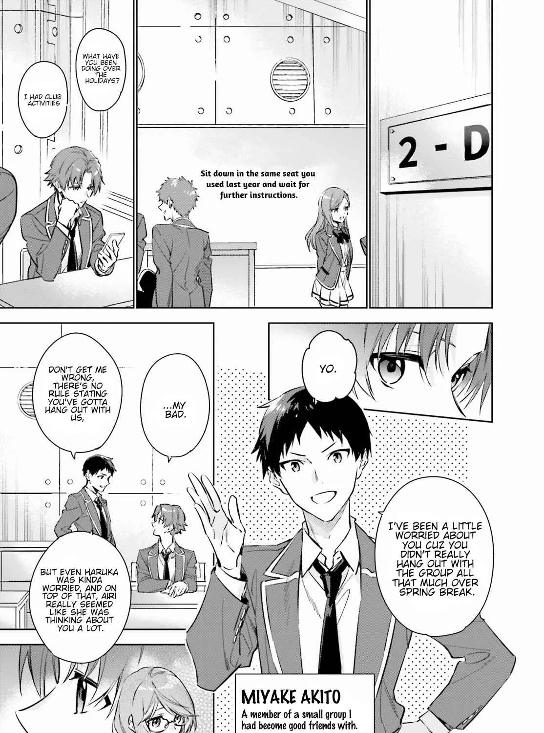 Read Classroom of the Elite 2nd Year Manga Online