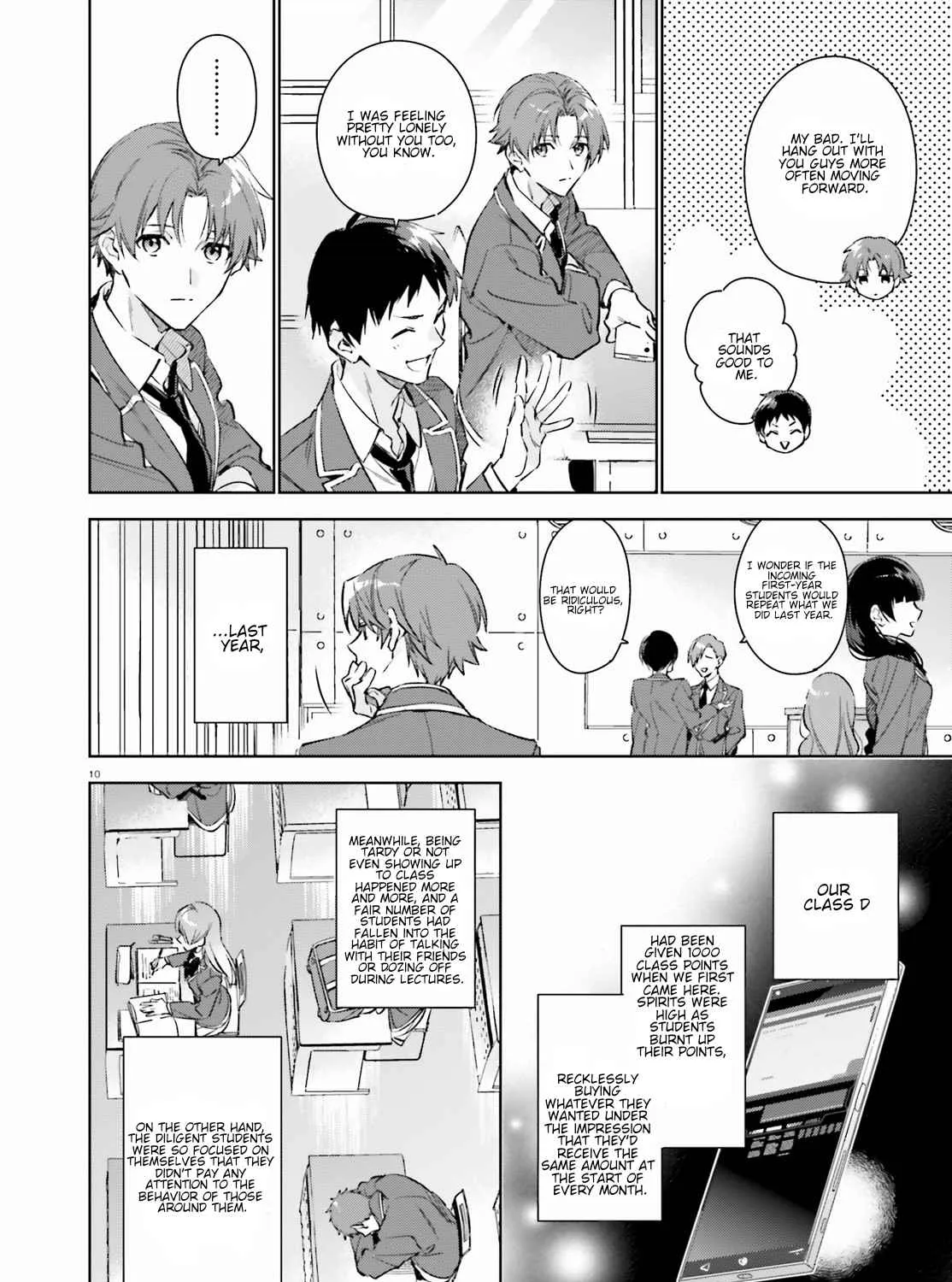 Read Classroom of the Elite 2nd Year Manga Online