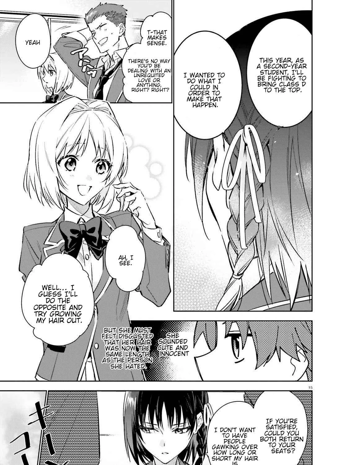 Read Classroom of the Elite 2nd Year Manga Online