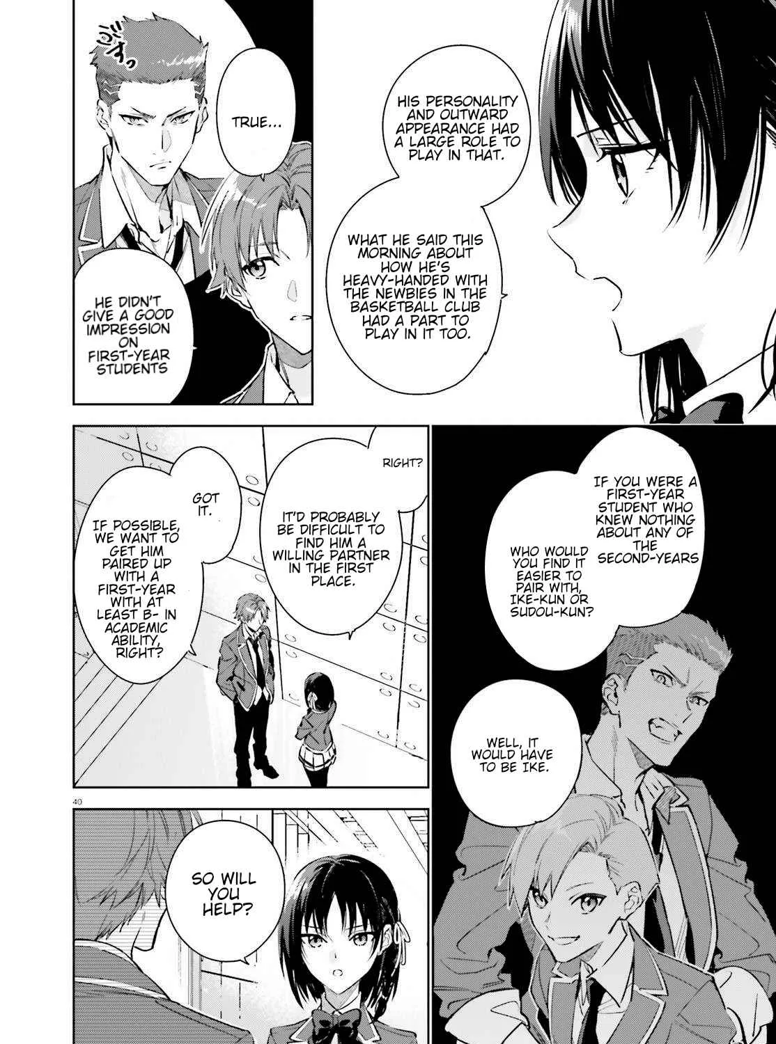 Read Classroom of the Elite 2nd Year Manga Online