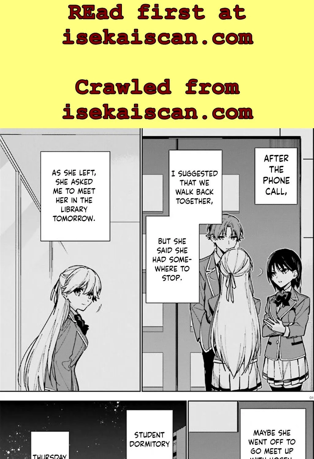Read Classroom of the Elite 2nd Year Manga Online