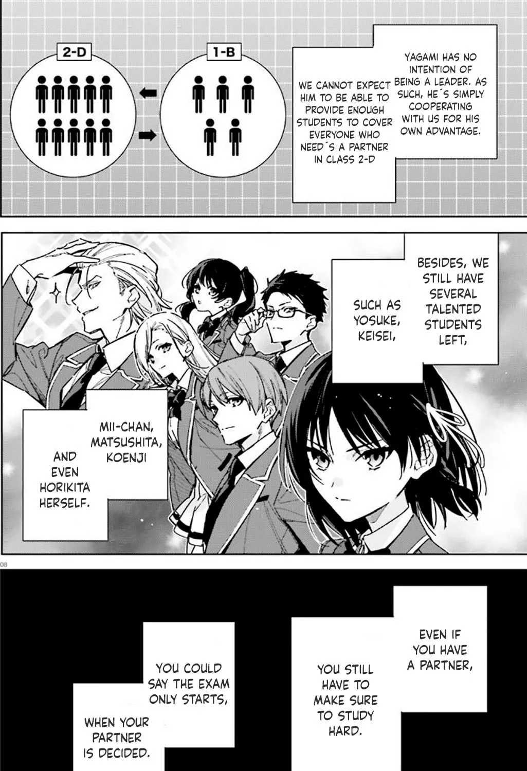 Read Classroom of the Elite 2nd Year Manga Online