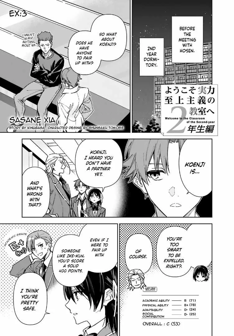 Read Classroom of the Elite 2nd Year Manga Online