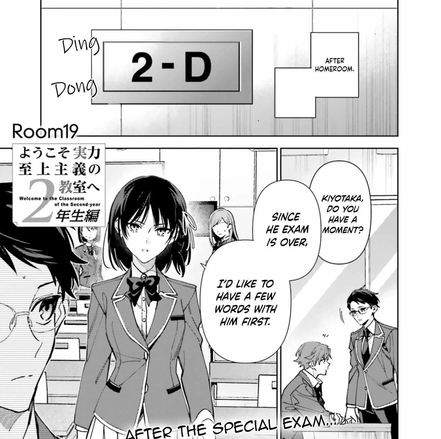 Read Classroom of the Elite 2nd Year Manga Online