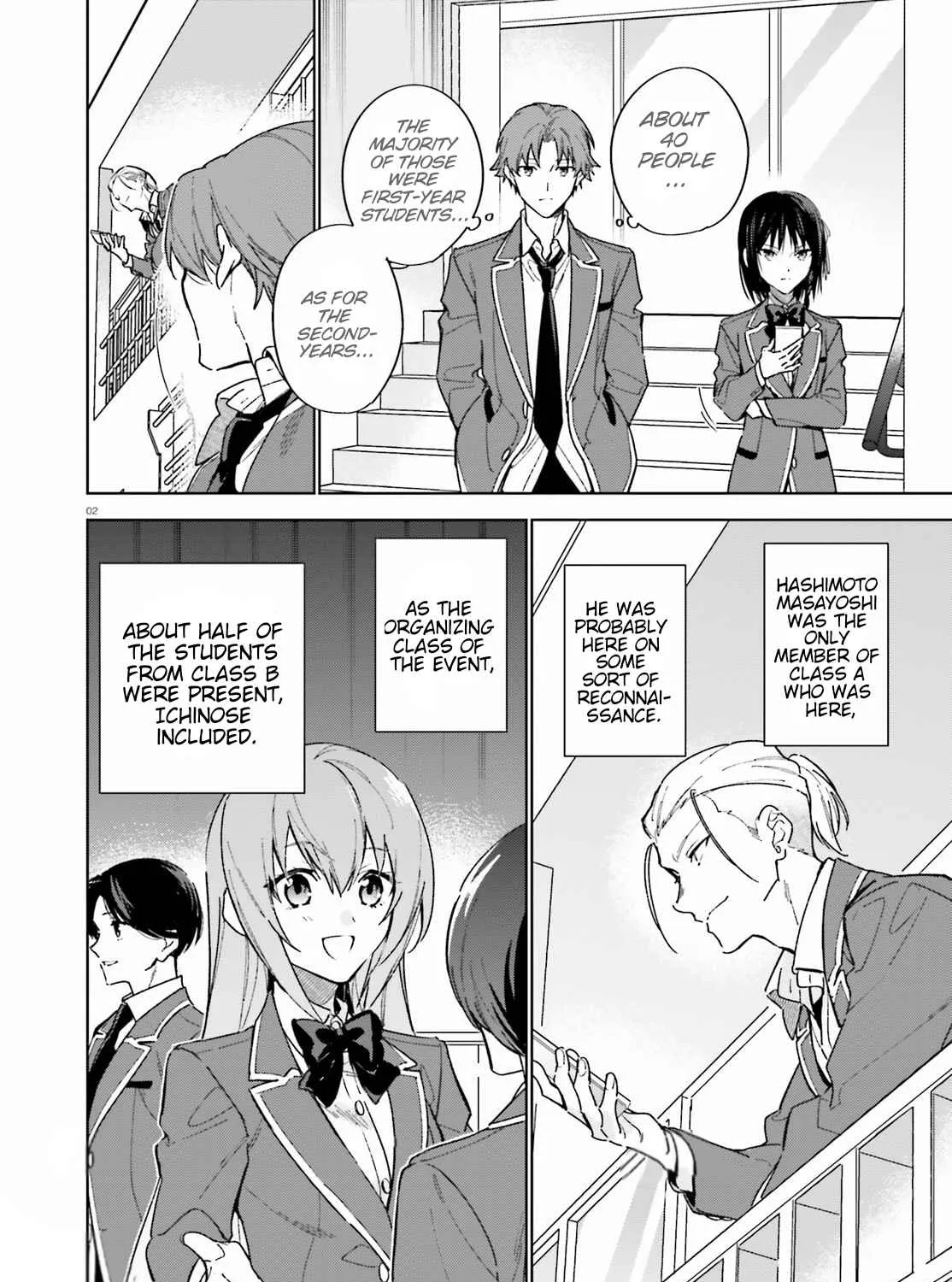Read Classroom of the Elite 2nd Year Manga Online