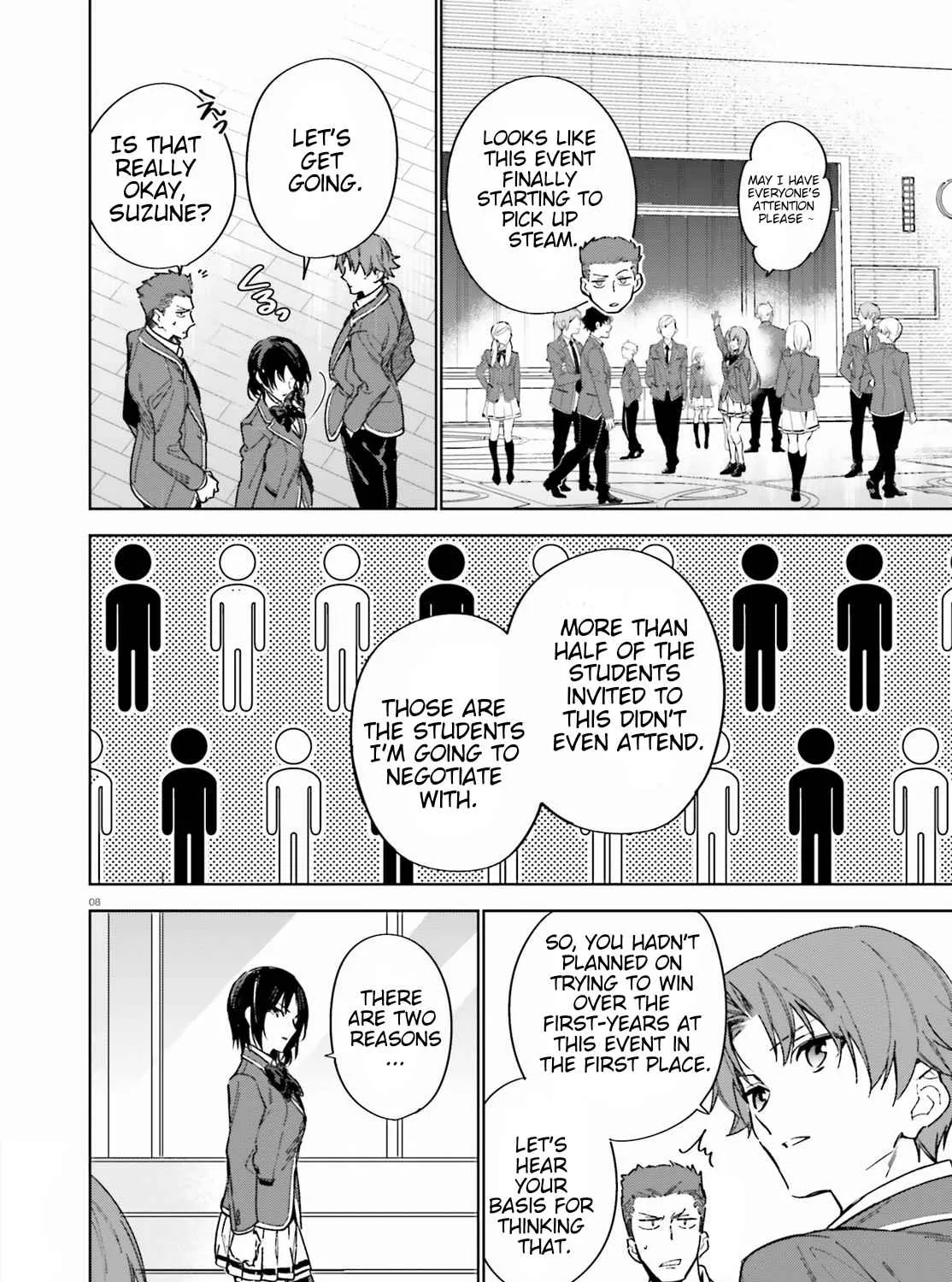 Read Classroom of the Elite 2nd Year Manga Online