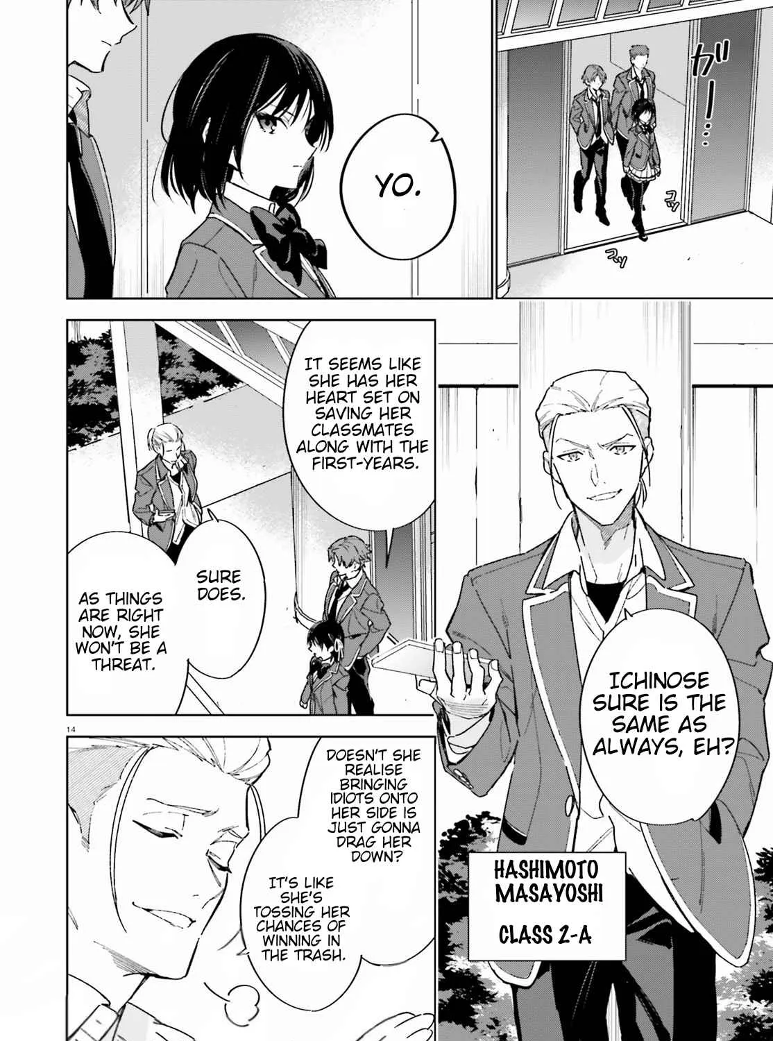 Read Classroom of the Elite 2nd Year Manga Online