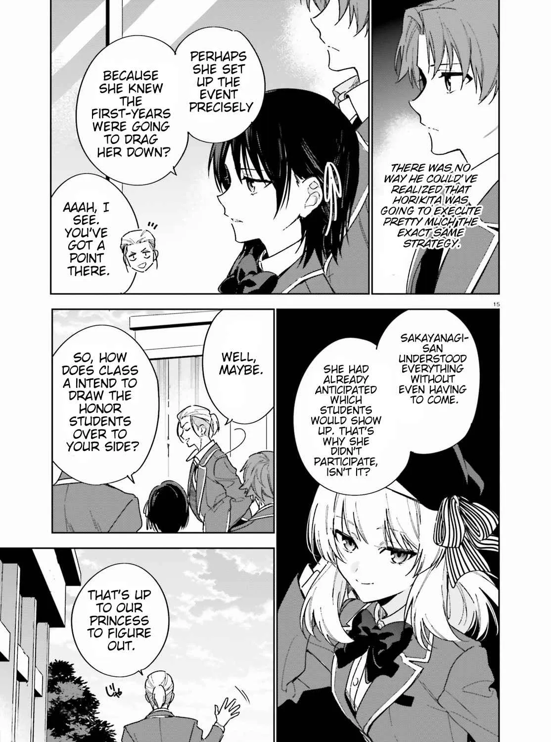 Read Classroom of the Elite 2nd Year Manga Online