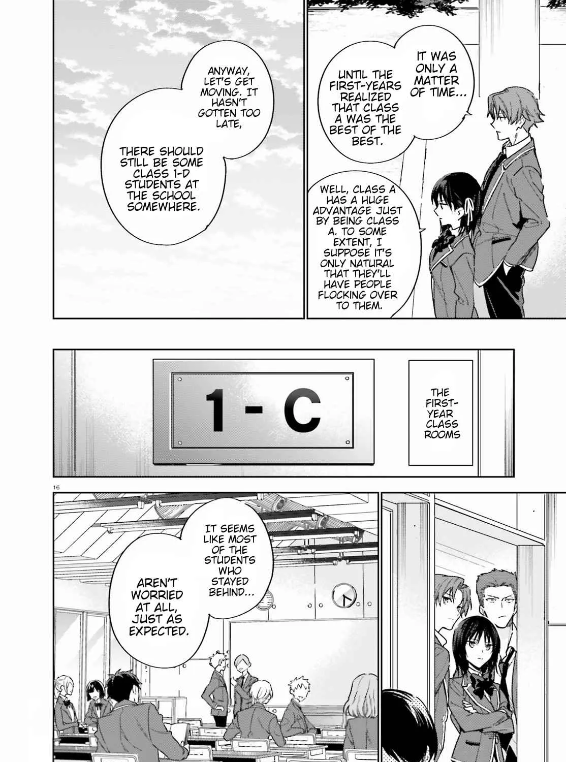 Read Classroom of the Elite 2nd Year Manga Online