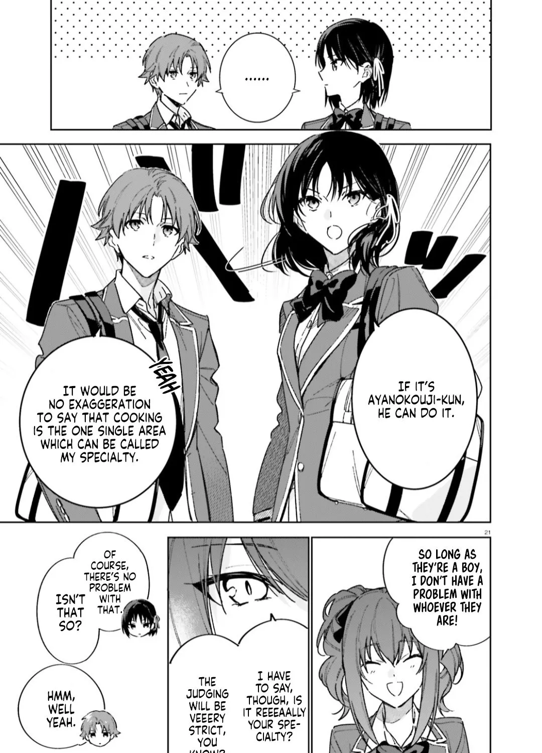Read Classroom of the Elite 2nd Year Manga Online