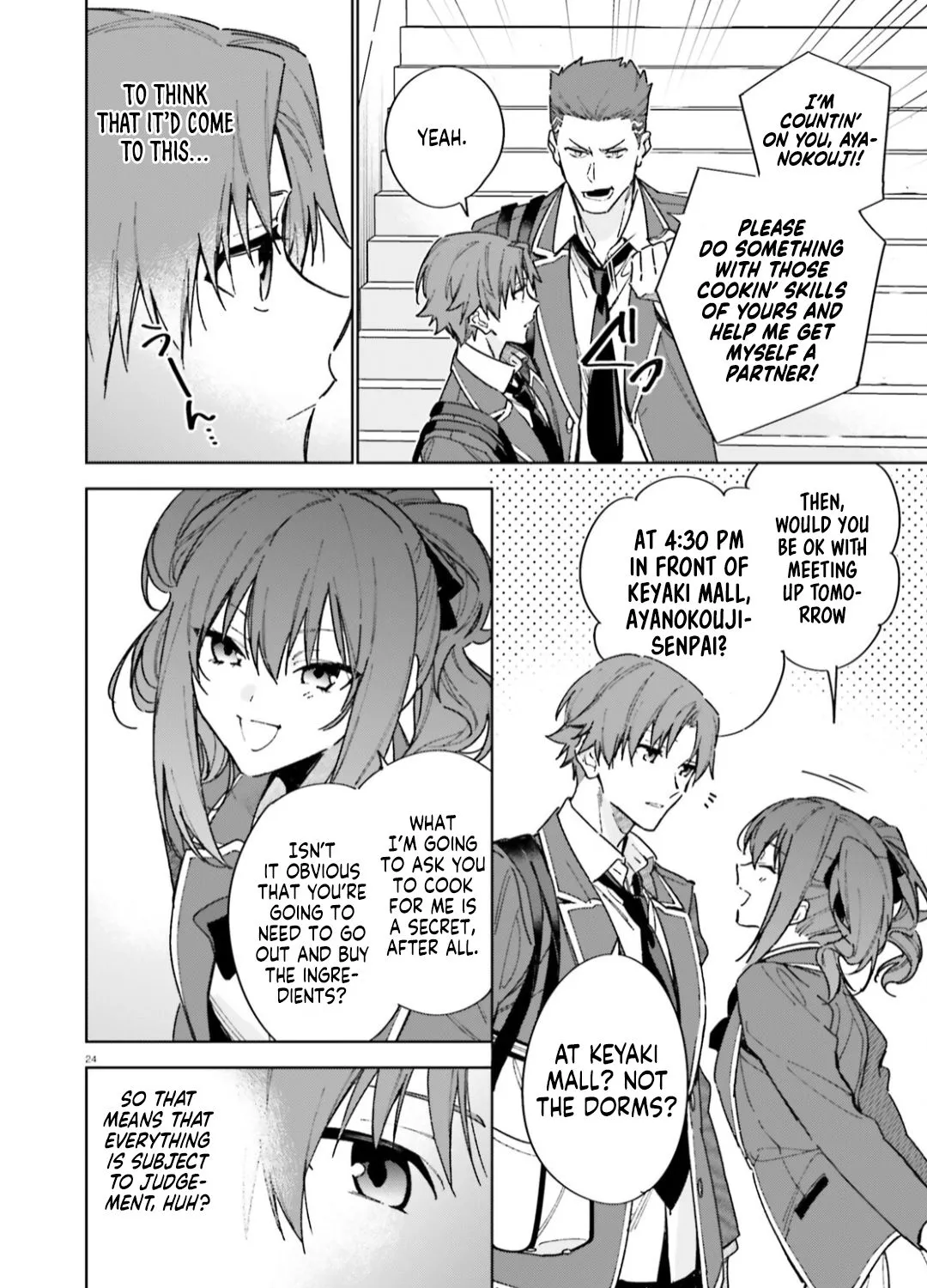Read Classroom of the Elite 2nd Year Manga Online