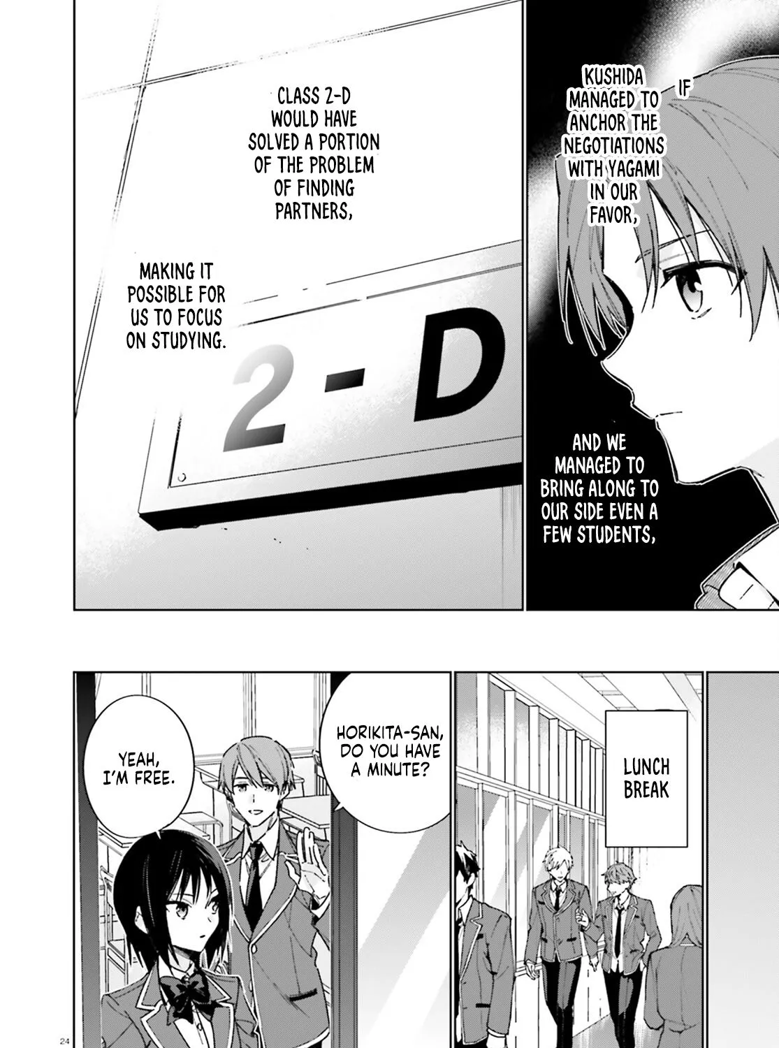 Read Classroom of the Elite 2nd Year Manga Online