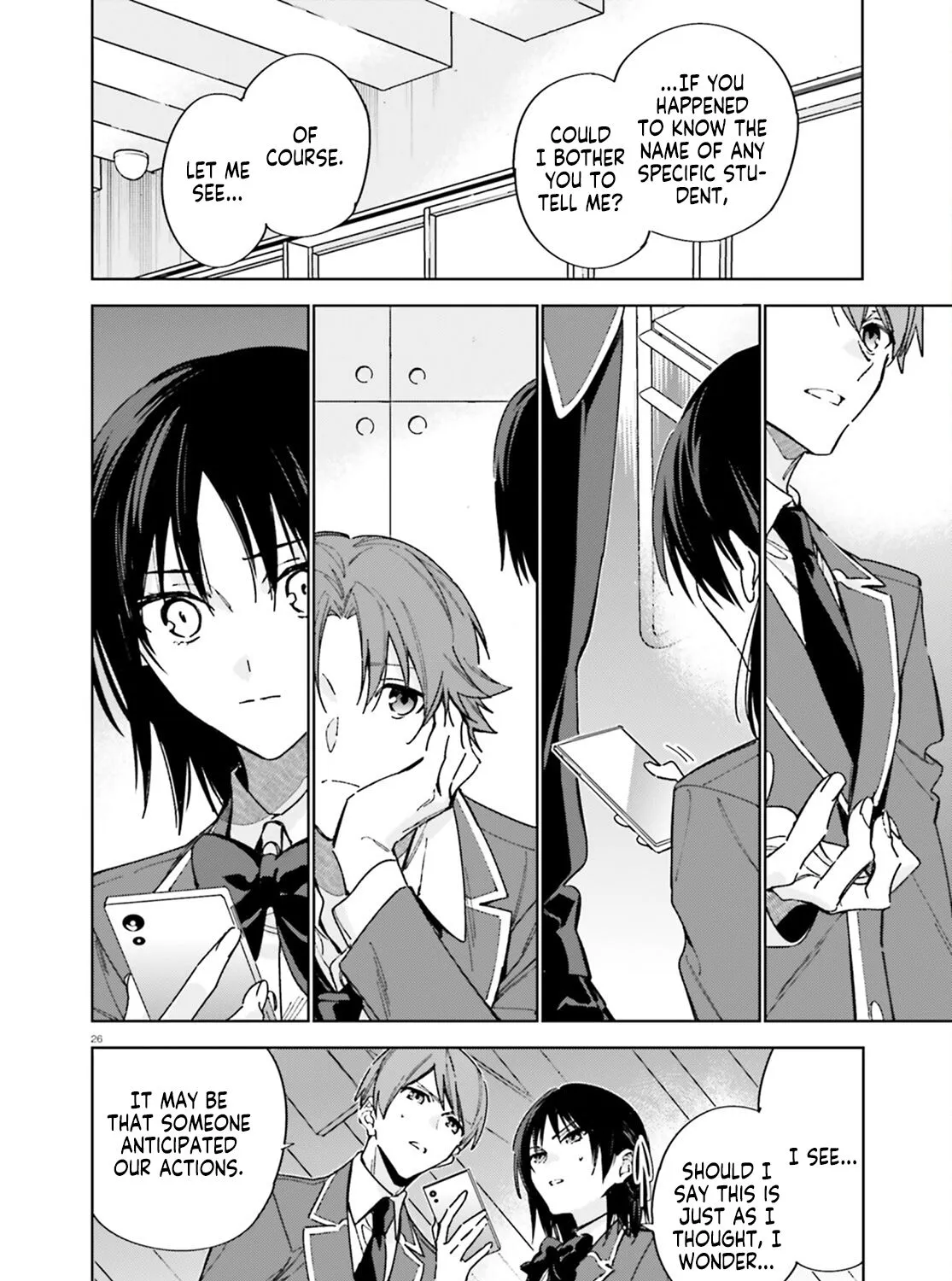 Read Classroom of the Elite 2nd Year Manga Online