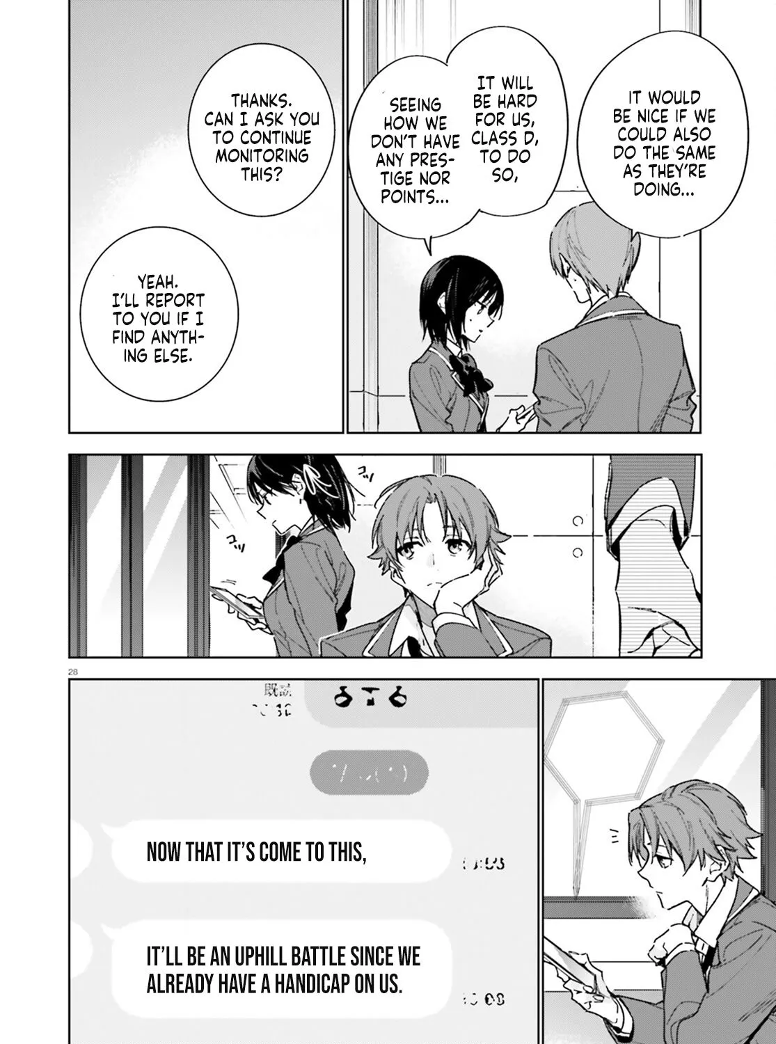 Read Classroom of the Elite 2nd Year Manga Online