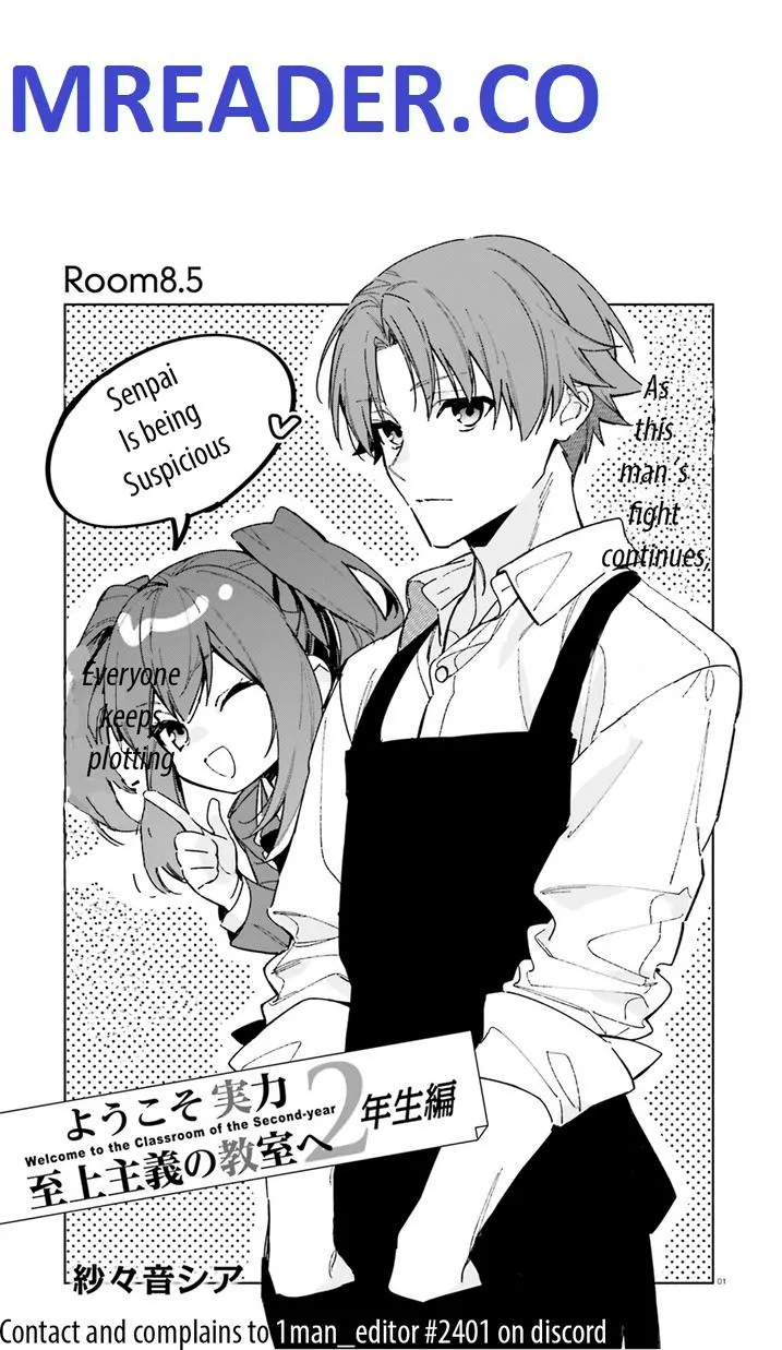 Read Classroom of the Elite 2nd Year Manga Online