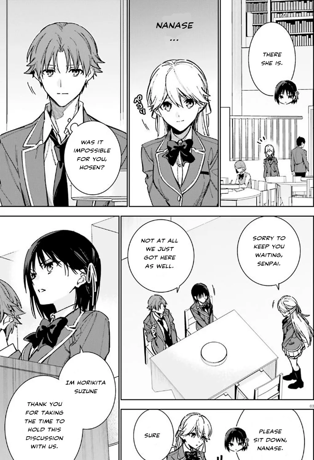 Read Classroom of the Elite 2nd Year Manga Online