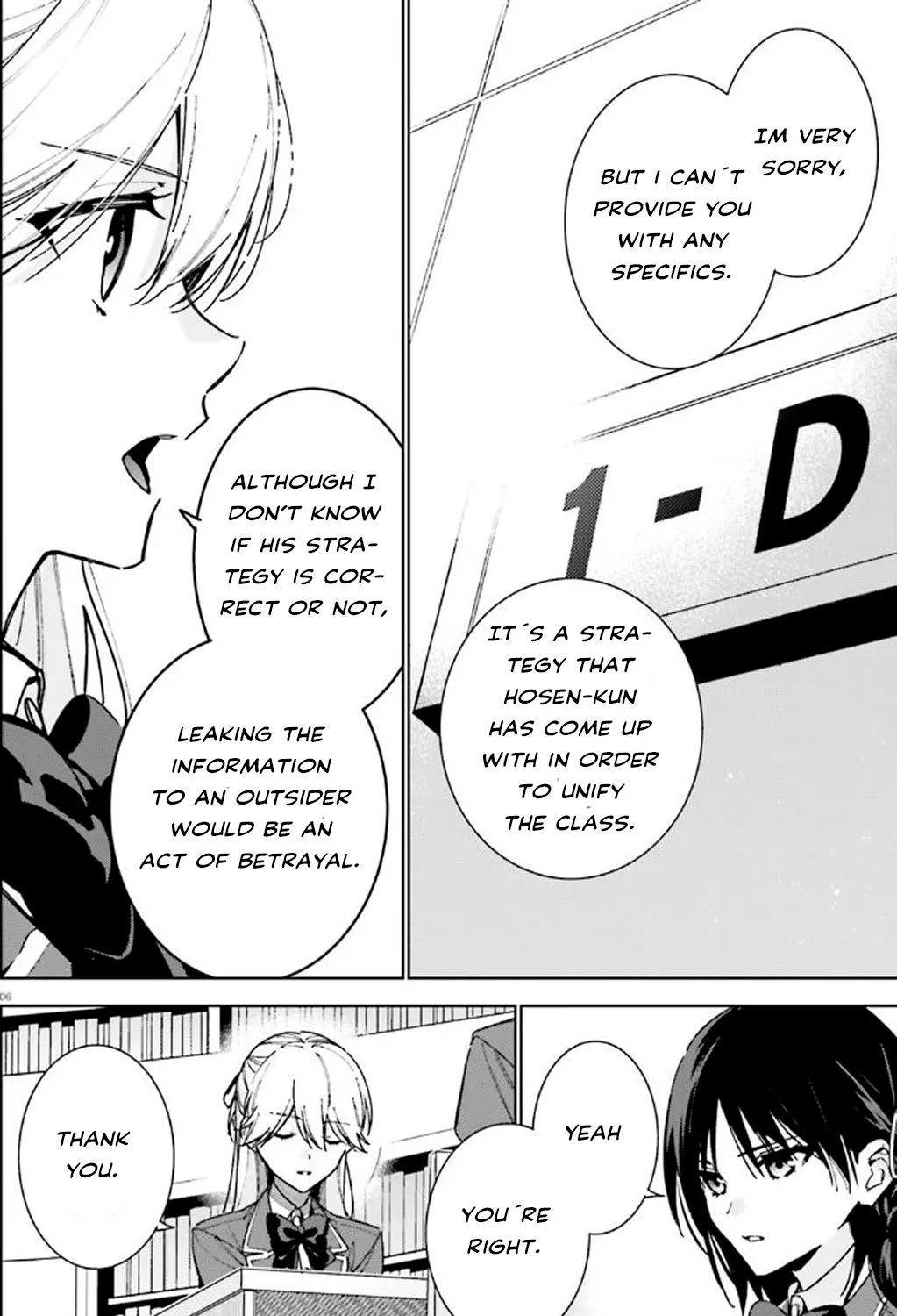 Read Classroom of the Elite 2nd Year Manga Online