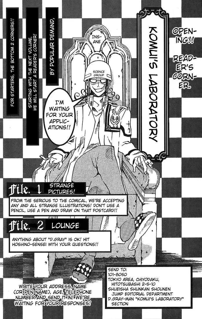Read D.Gray-man Manga Online