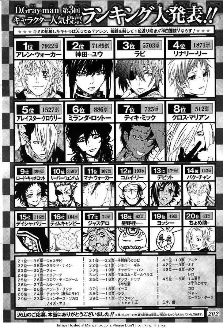 Read D.Gray-man Manga Online