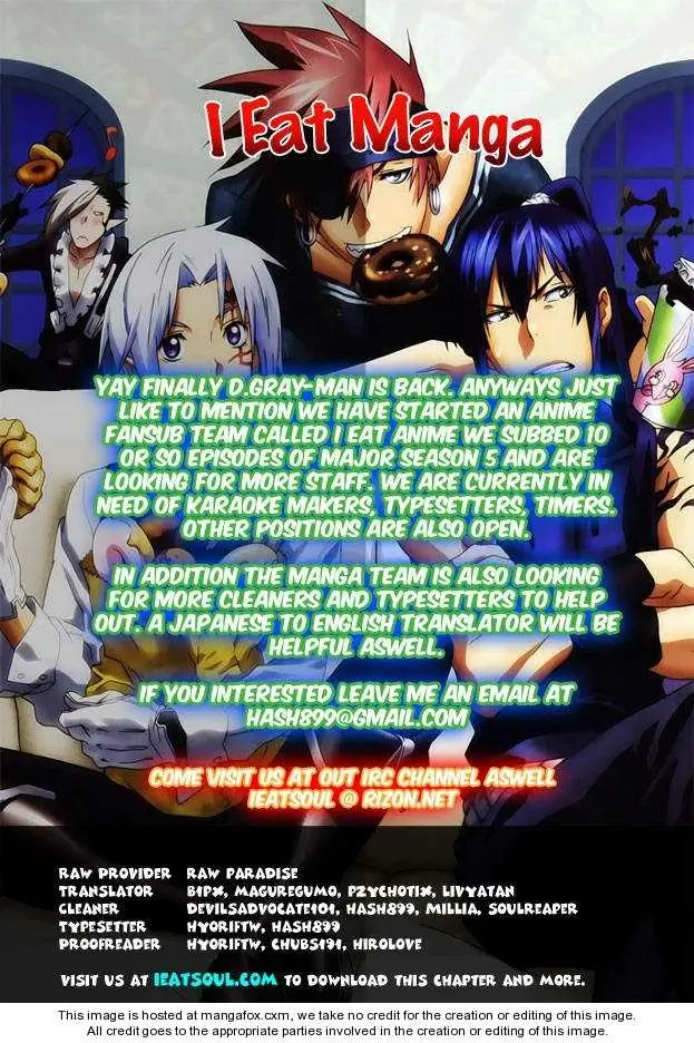 Read D.Gray-man Manga Online