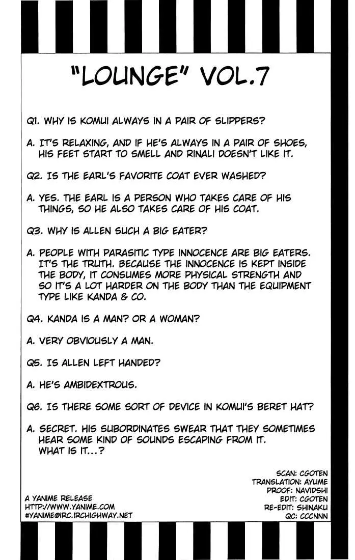 Read D.Gray-man Manga Online