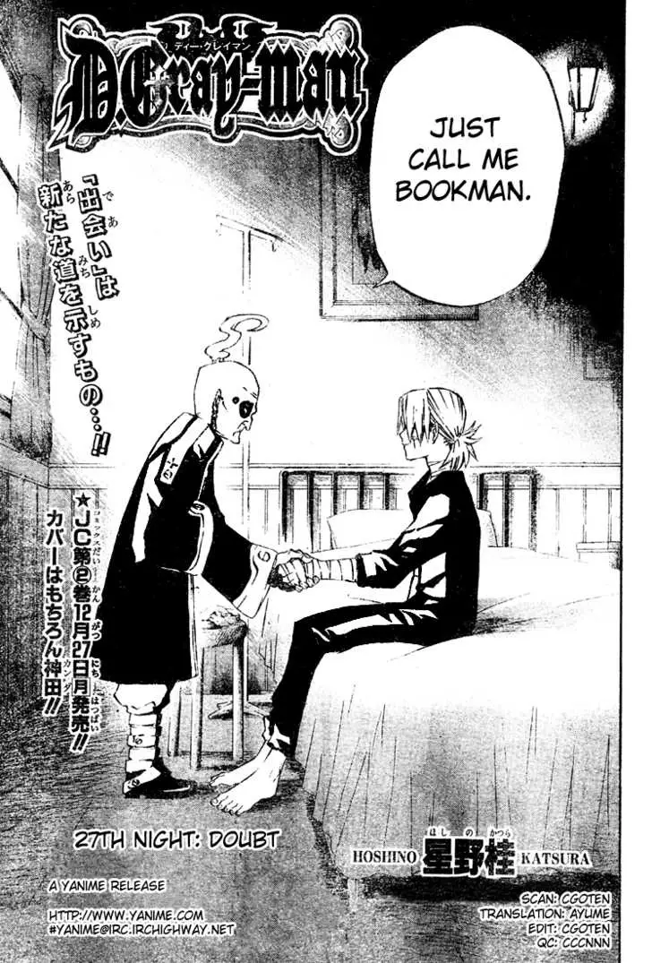 Read D.Gray-man Manga Online