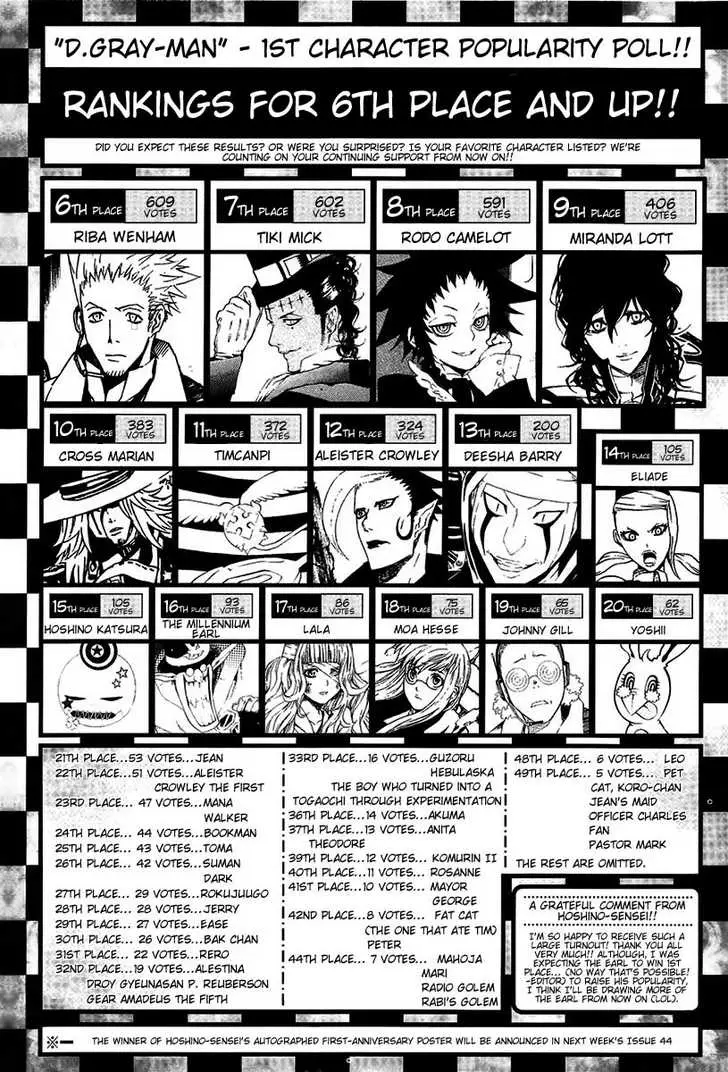 Read D.Gray-man Manga Online