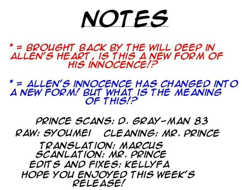 Read D.Gray-man Manga Online
