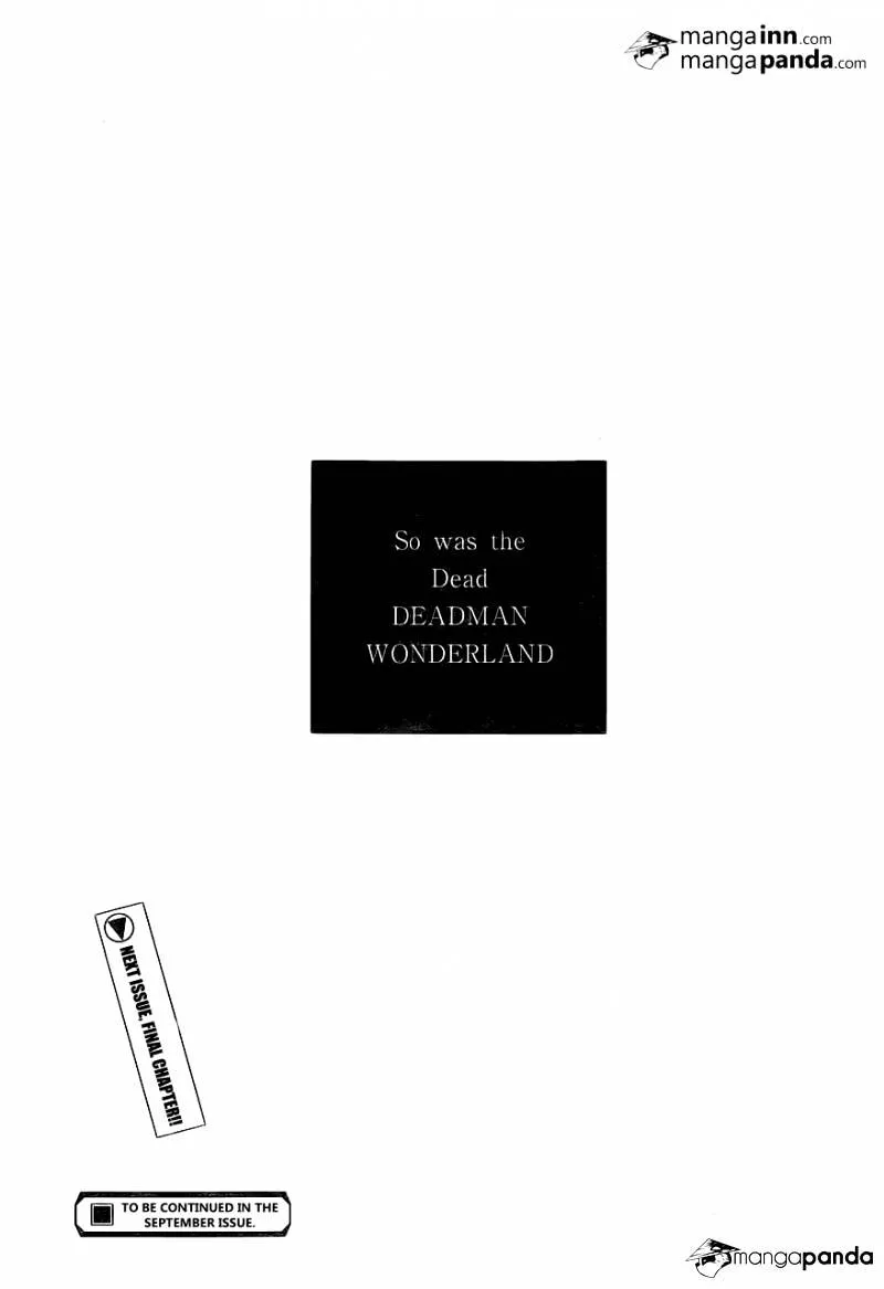 Read Deadman Wonderland Manga Online