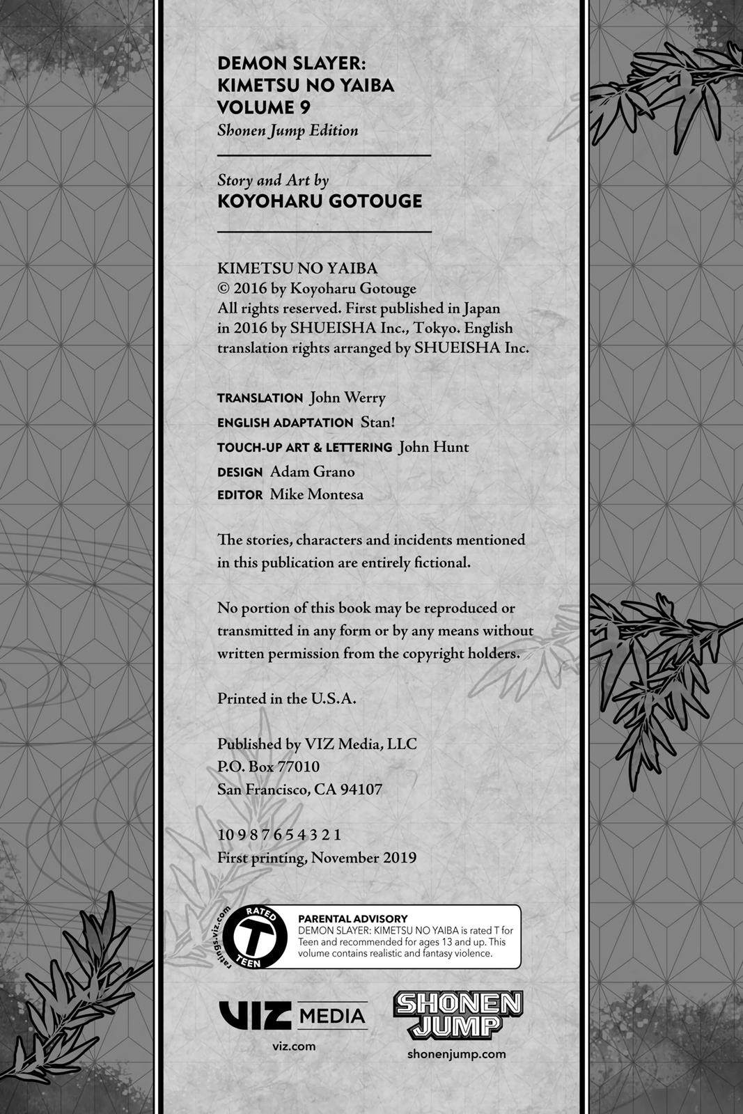 Read Demon Slayer Kimetsu no Yaiba Manga Online
