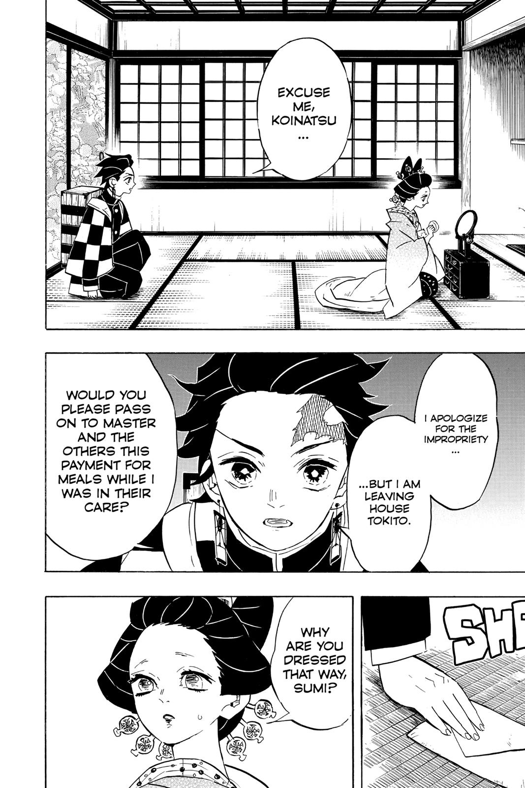 Read Demon Slayer Kimetsu no Yaiba Manga Online