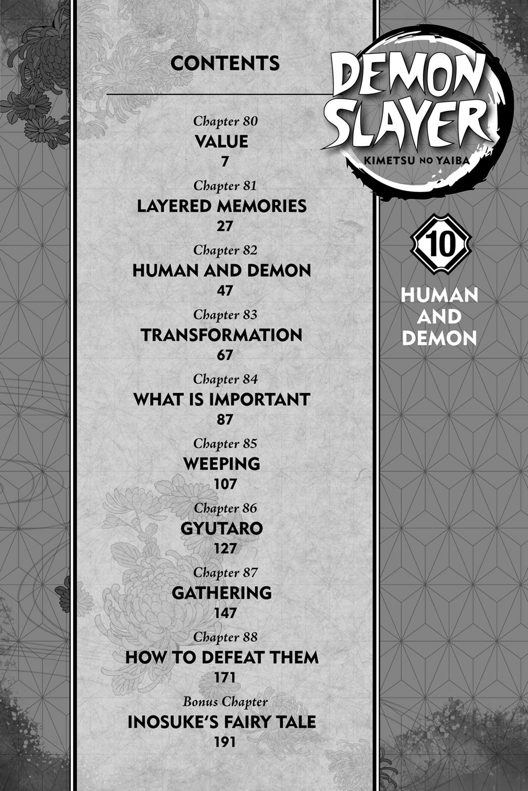Read Demon Slayer Kimetsu no Yaiba Manga Online