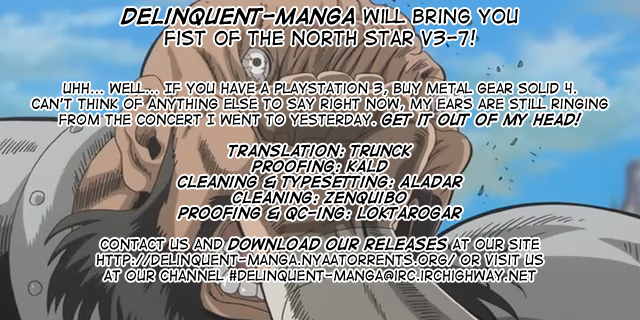Read Fist of the North Star Manga Online