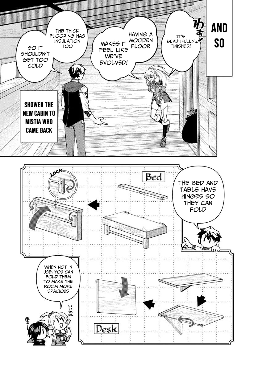 Read Isekai no Sumikko de Kaiteki Monozukuri Seikatsu ~Megami-sama no Kureta Koubou wa Chotto Yarisugi Seinou Datta~ Manga Online