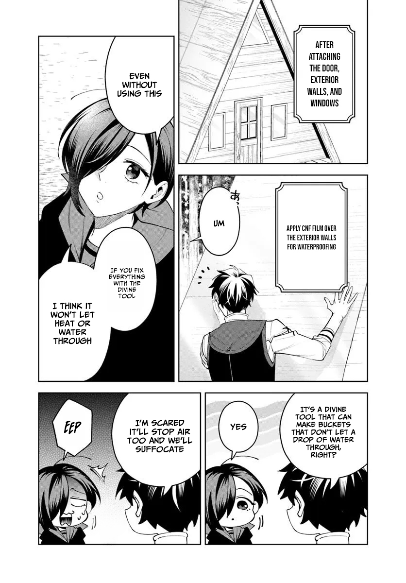 Read Isekai no Sumikko de Kaiteki Monozukuri Seikatsu ~Megami-sama no Kureta Koubou wa Chotto Yarisugi Seinou Datta~ Manga Online