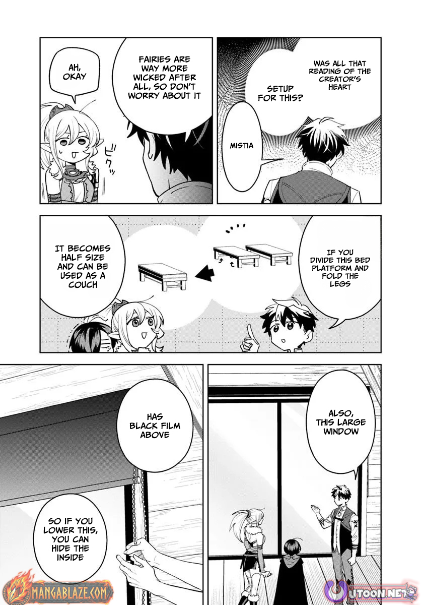 Read Isekai no Sumikko de Kaiteki Monozukuri Seikatsu ~Megami-sama no Kureta Koubou wa Chotto Yarisugi Seinou Datta~ Manga Online