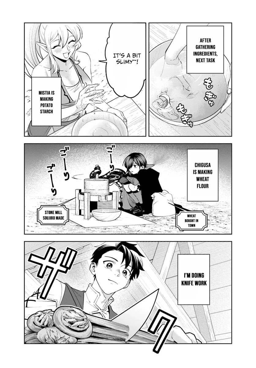 Read Isekai no Sumikko de Kaiteki Monozukuri Seikatsu ~Megami-sama no Kureta Koubou wa Chotto Yarisugi Seinou Datta~ Manga Online
