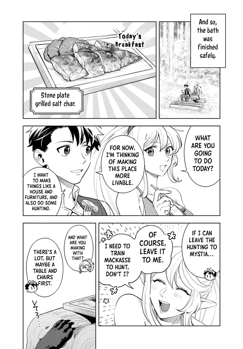 Read Isekai no Sumikko de Kaiteki Monozukuri Seikatsu ~Megami-sama no Kureta Koubou wa Chotto Yarisugi Seinou Datta~ Manga Online