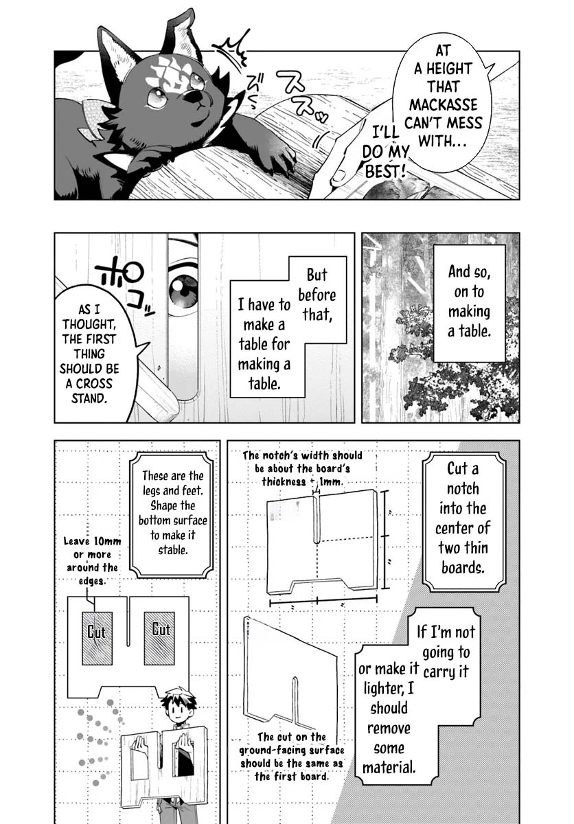 Read Isekai no Sumikko de Kaiteki Monozukuri Seikatsu ~Megami-sama no Kureta Koubou wa Chotto Yarisugi Seinou Datta~ Manga Online
