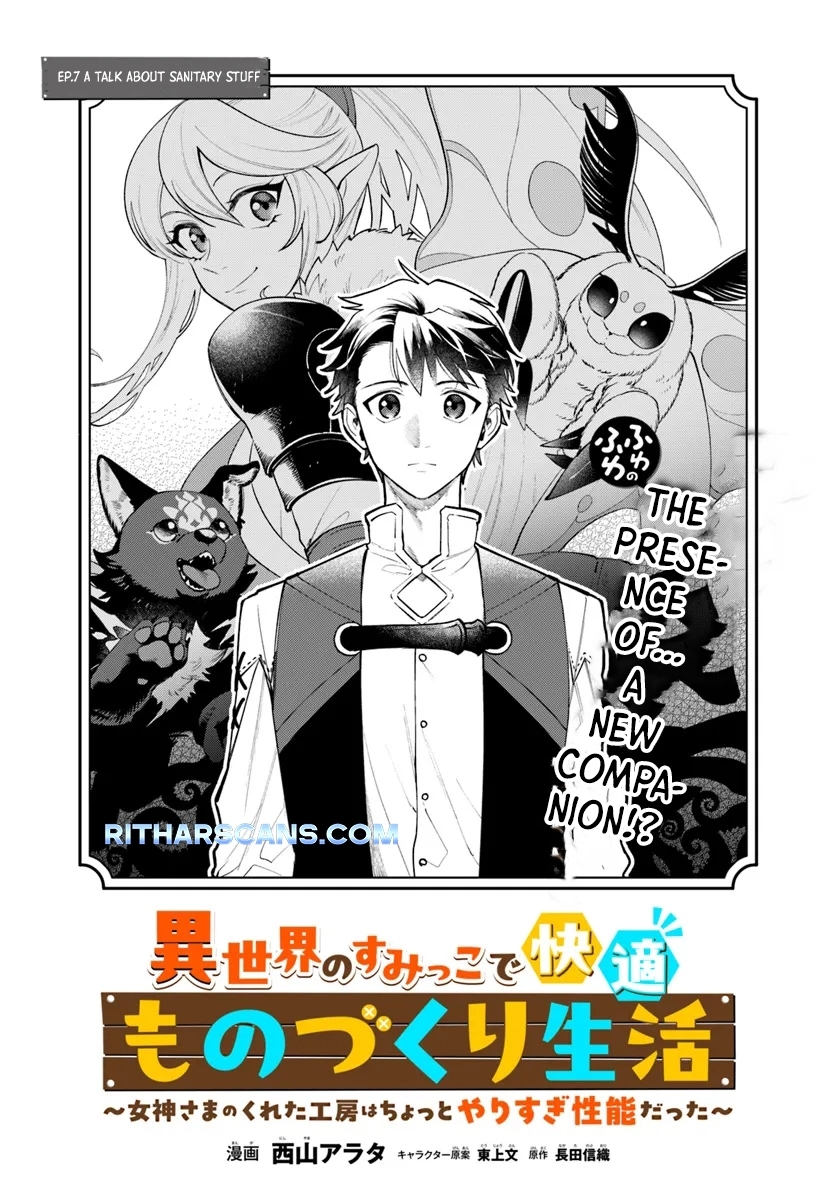 Read Isekai no Sumikko de Kaiteki Monozukuri Seikatsu ~Megami-sama no Kureta Koubou wa Chotto Yarisugi Seinou Datta~ Manga Online