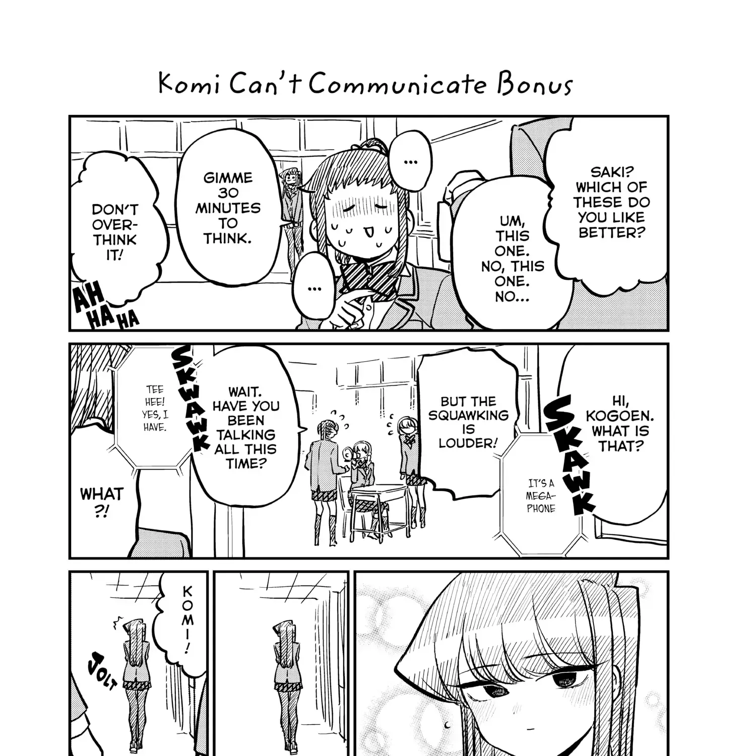 Read Komi-San Wa Komyushou Desu Manga Online