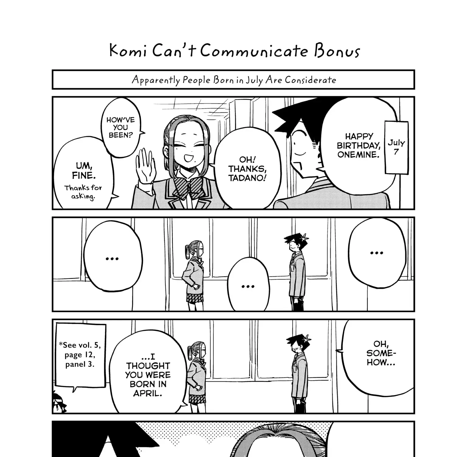 Read Komi-San Wa Komyushou Desu Manga Online