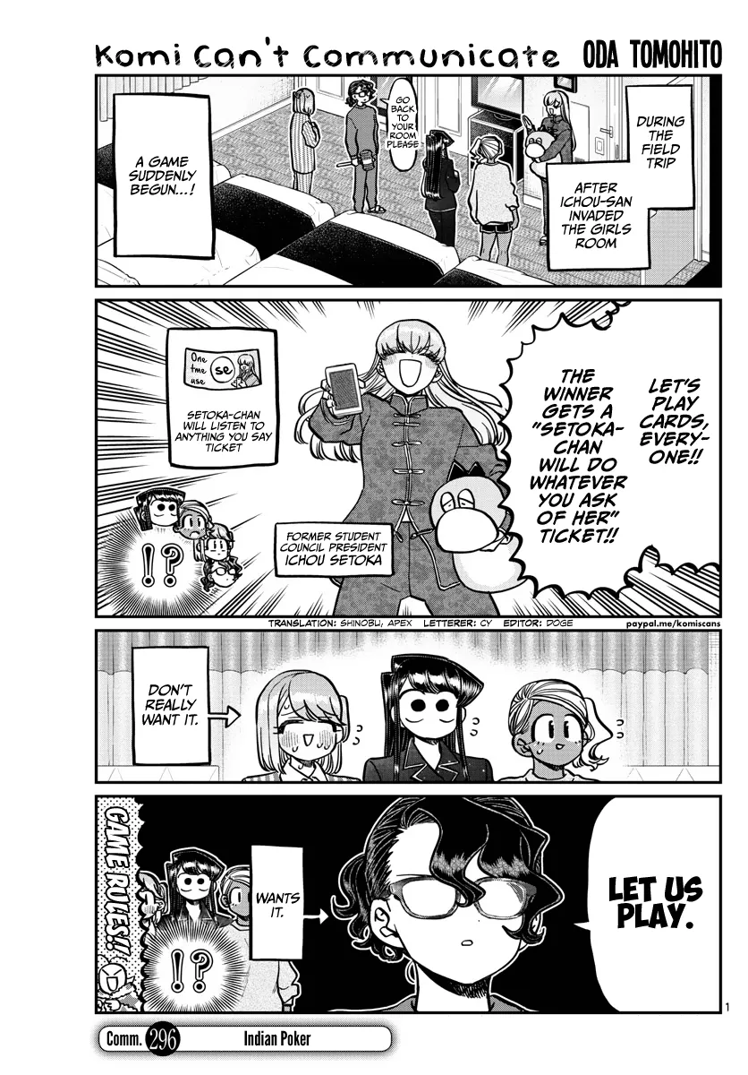 Read Komi-San Wa Komyushou Desu Manga Online
