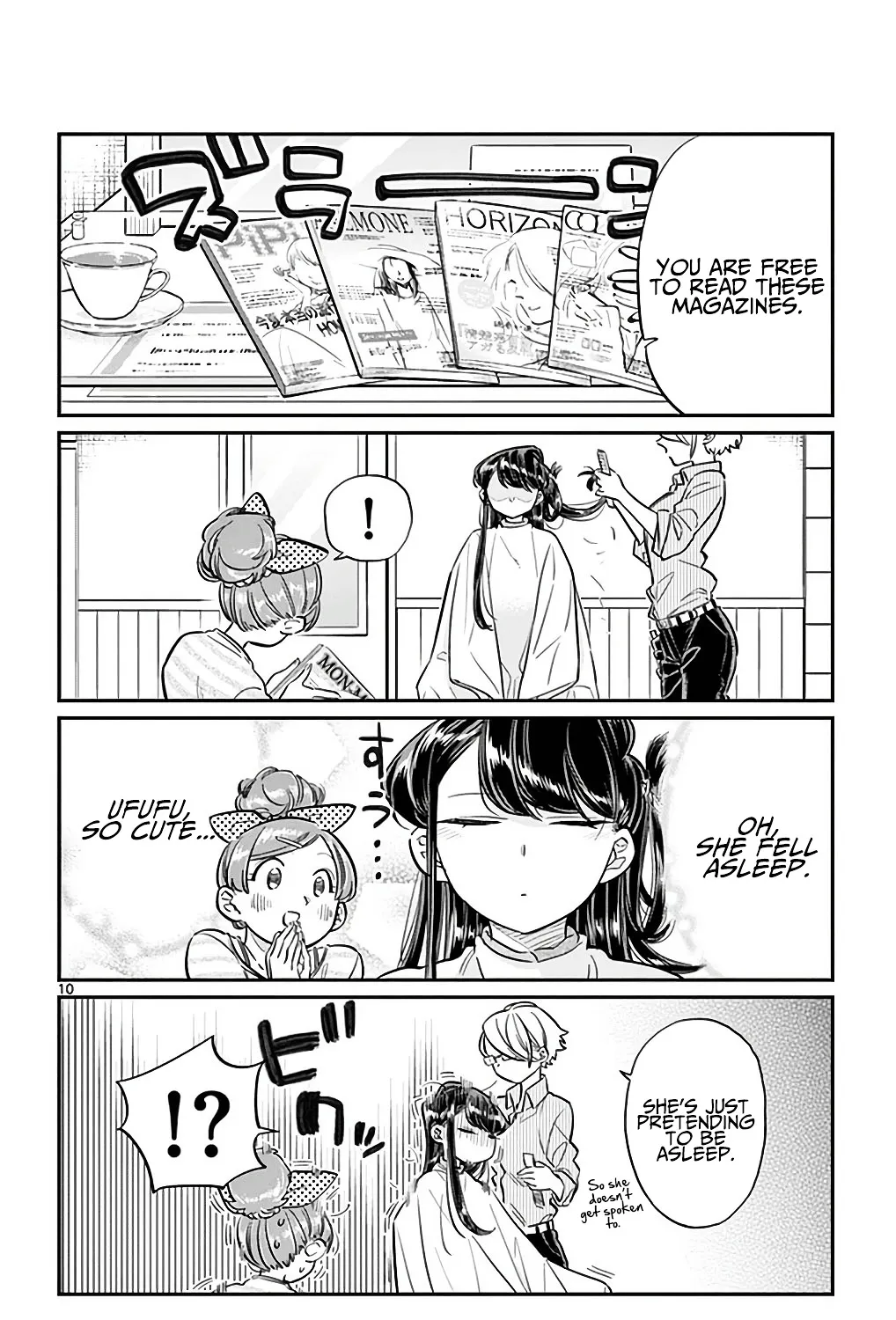 Read Komi-San Wa Komyushou Desu Manga Online